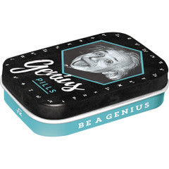 Einstein Genius Pills Tin Famousrockshop