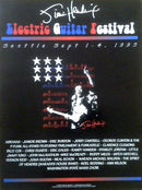 Electric Guitar Festival Seattle 1995 Poster
