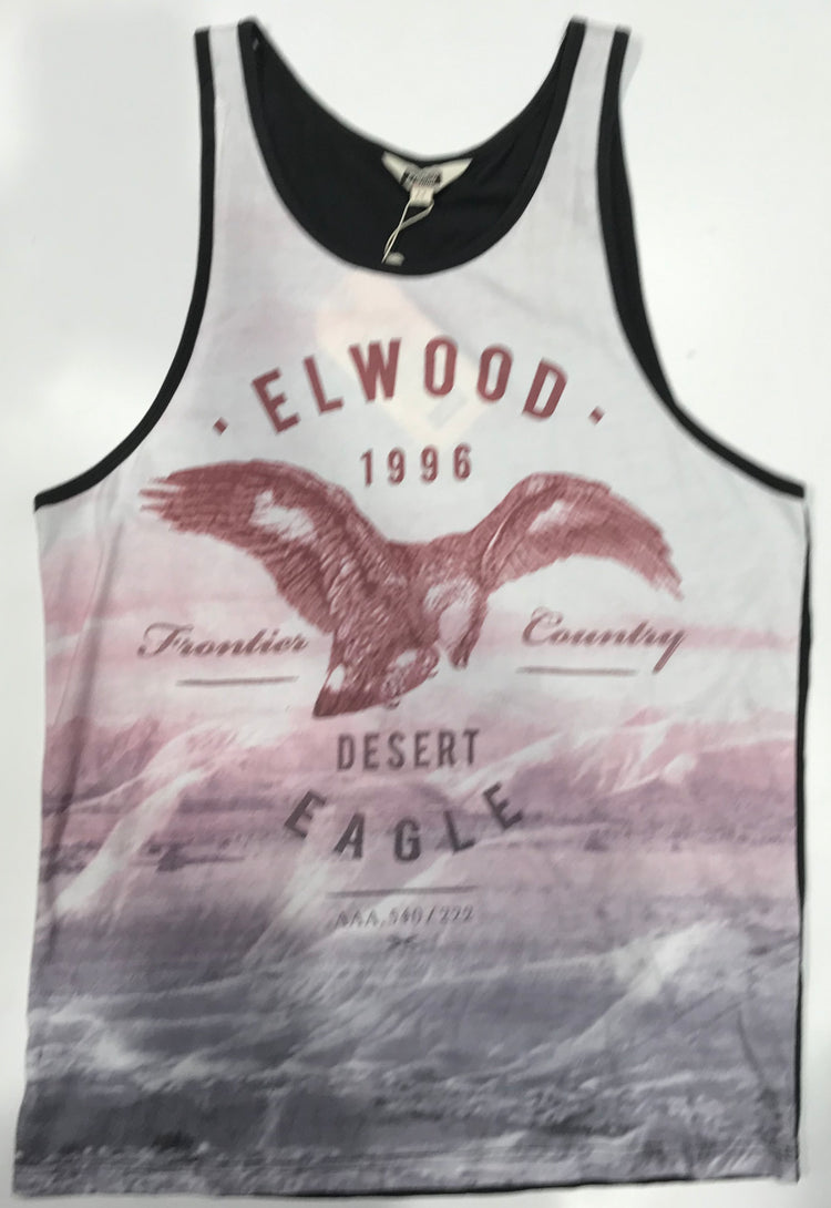 Elwood 1996 Frontier Tank Singlet Charcoal Famous Rock Shop Newcastle 2300 NSW Australia
