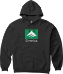 Emerica  CLASSIC COMBO PULLOVER HOODIE 6130002794