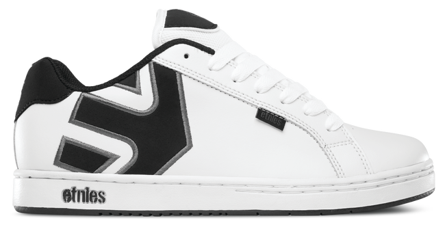 Etnies Fader White Dark Grey Famous Rock Shop Newcastle 2300 NSW Australia