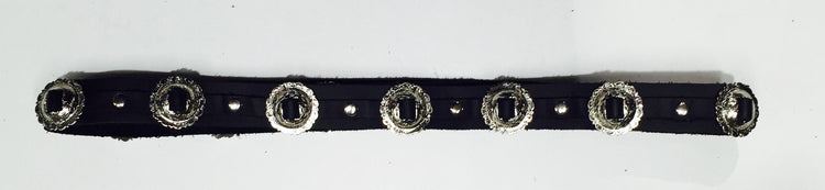 FRSW214 Adjustable Leather Concho Belt Morris#6 Made in Australia