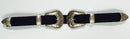 FRSW224 Double Buckle Leather Rosalie Belt Made in Australia