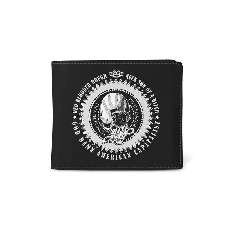 Five Finger Death Punch Logo Premium Wallet.