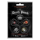 Five Finger Death Punch Plectrum Logos Famousrockshop