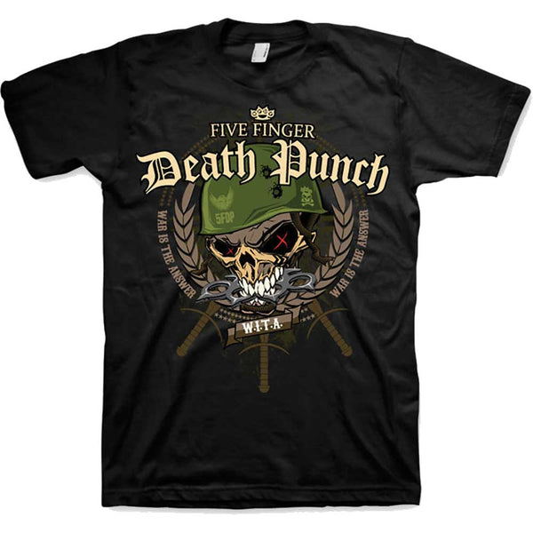 Five Finger Death Punch Unisex Tee Warhead Famousrockshop