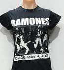 Ramones Women's Tshirt CBGB May 4 1978 Famous Rock Shop Newcastle NSW Australia
