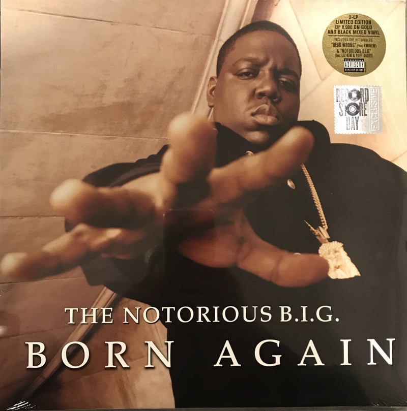 THE NOTORIOUS B.I.G BORN AGAIN 2LP VINYL LIMITED EDITION RECOD STORE DAY 081227940966 FAMOUS ROCK SHOP HUNTER STREET NEWCASTLE 2300 NSW AUSTRALIA
