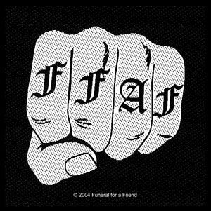 Funeral For A Friend FFAF Woven patch