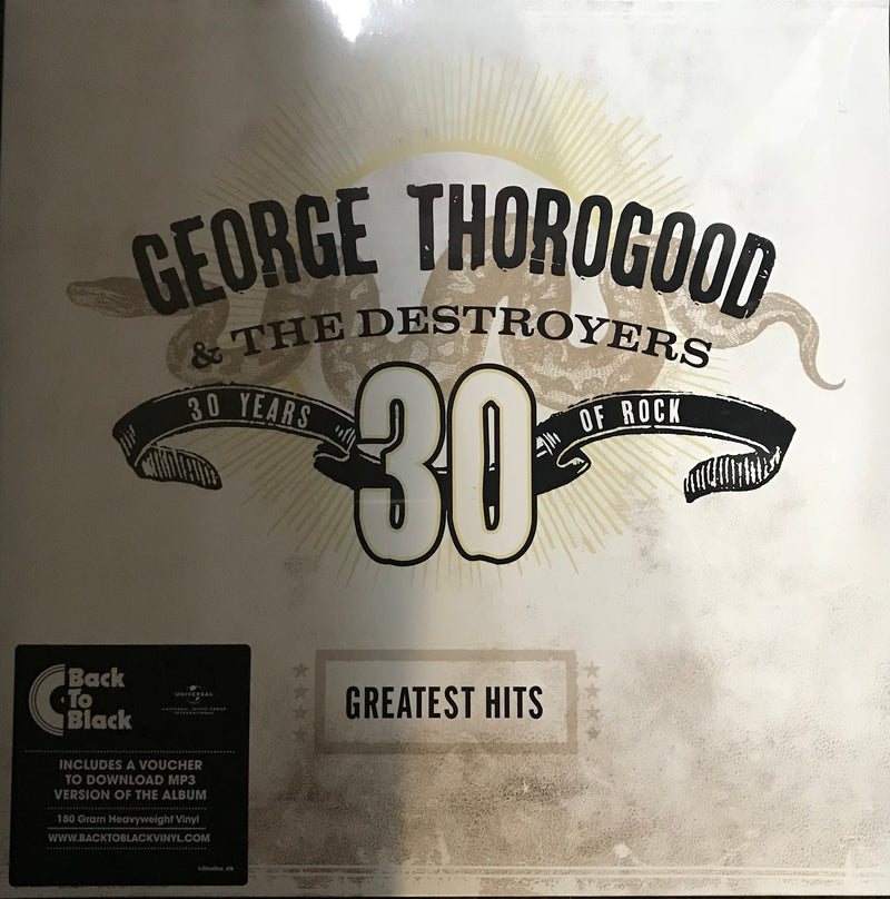  George Thorogood Greatest Hits 30 Years Of Rock 2LP Vinyl   Famous Rock Shop Newcastle 2300 NSW Australia