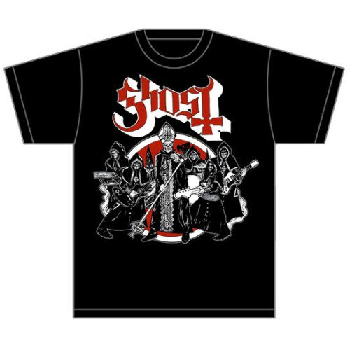 Ghost Men's Tee Road To Rome Famous Rock Shop Newcastle NSW Australia