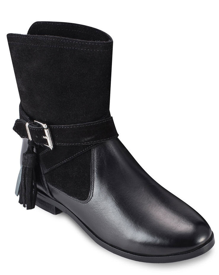 Gioseppo Vermont Black Leather Boots