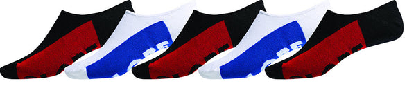 Globe Socks Sport Invisible 5-Pack Size 7-11 Men's
