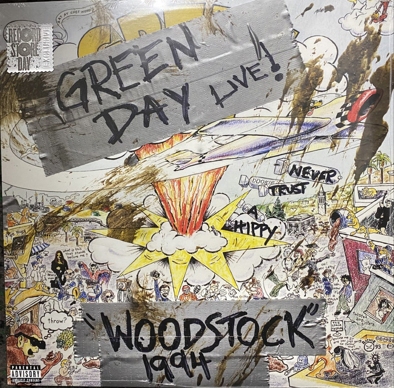 Green Day - Live Woodstock 1994 vinyl LP record RSD 2019 