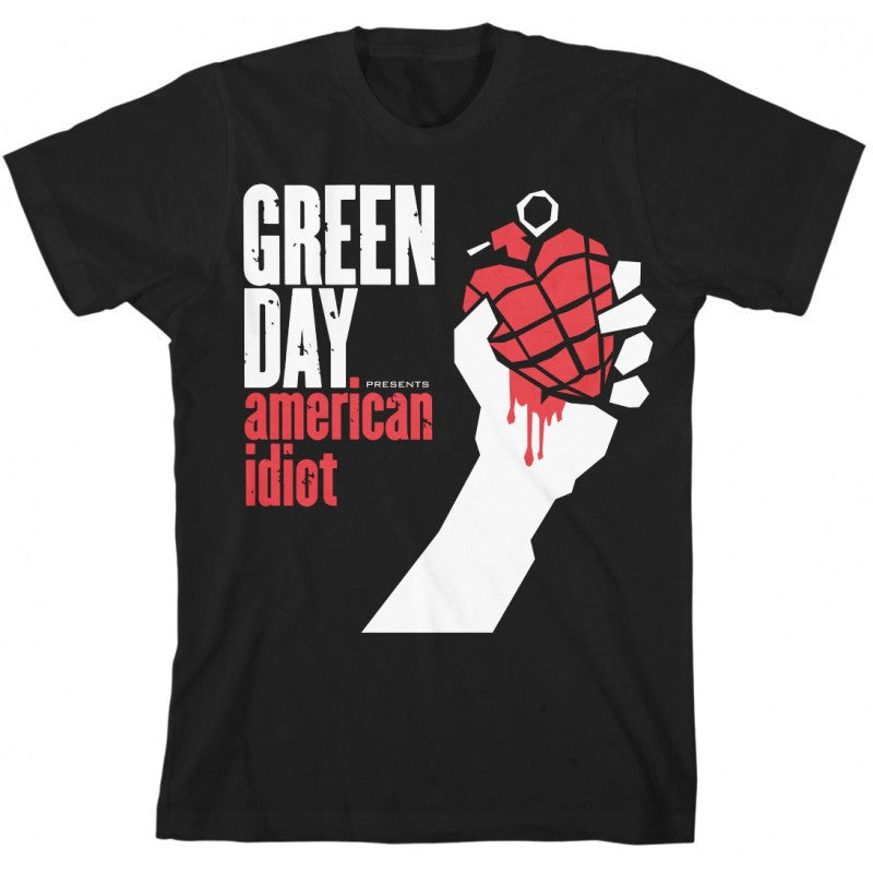 Green Day American Idiot T-Shirt Black S  Famous Rock Shop 517 Hunter Street Newcastle 2300 NSW Australia