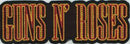 Guns N Roses Embroidered Iron On Patch