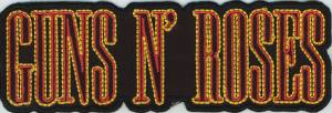 Guns N Roses Embroidered Iron On Patch