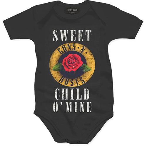Guns N Roses Kids Baby Grow Sweet Child O Mine Rose