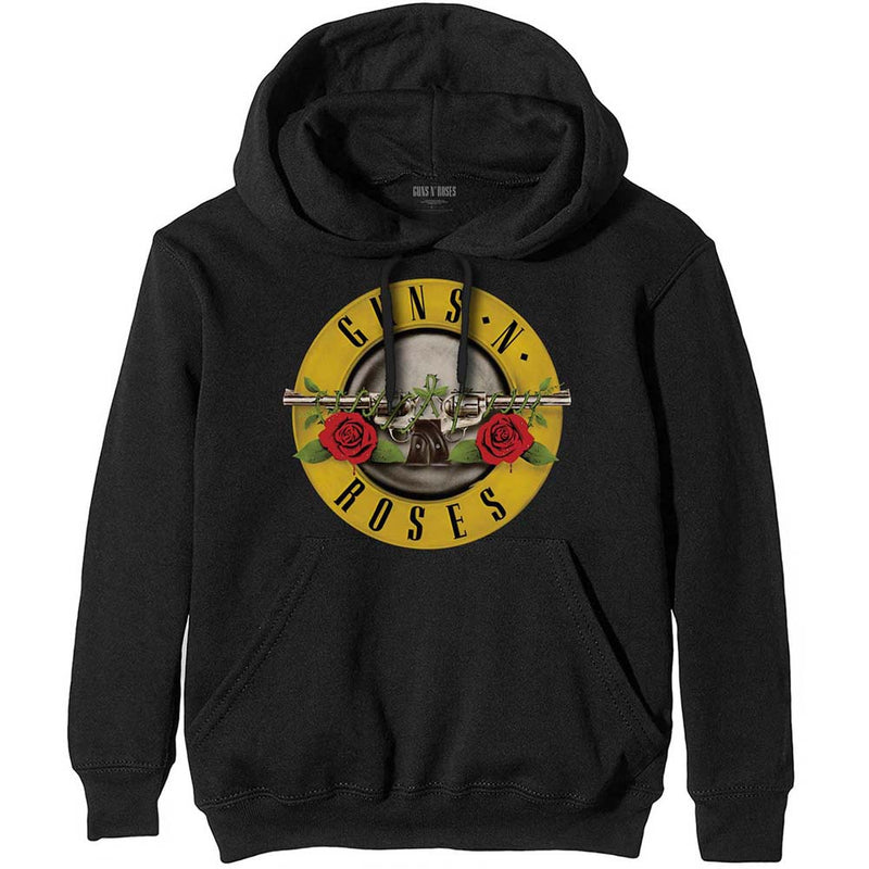 Guns N Roses Unisex Pullover Hoodie Classic Logo Famousrockshop