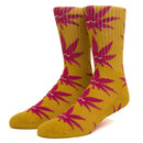 HUF Green Buddy Socks Gold