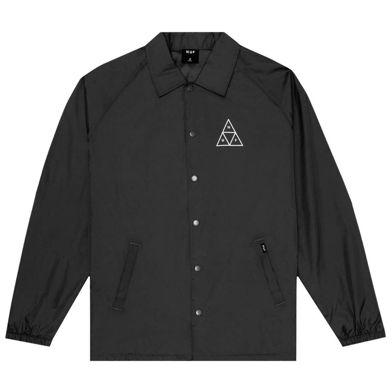 HUF TRIPLE TRIANGLE COACHES JACKET BLACK