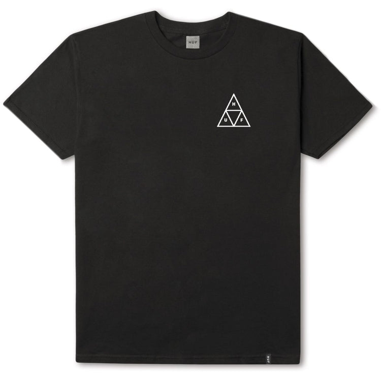 HUF Triple Triangle Tee Black TS00509 Famous Rock Shop Newcastle, 2300 NSW Australia. 1