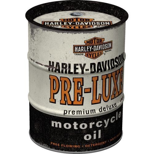 Harley-Davidson Money Box Oil Pre-Luxe Nostalgic-Art