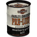 Harley-Davidson Money Box Oil Pre-Luxe Nostalgic-Art