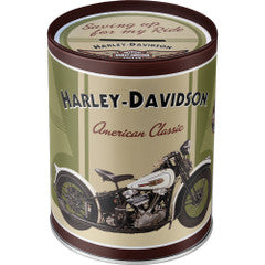 Harley Davidson American Classics Money Box Tin Famousrockshop