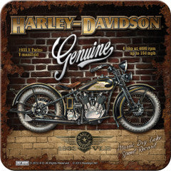Harley Davidson Brick Wall Coaster Famousrockshop
