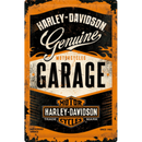 Harley Davidson Garage Metal Sign Famousrockshop