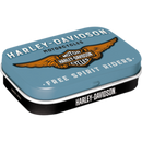 Harley Davidson Logo Blue Tin