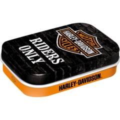 Harley Davidson Riders Only Tin  Famousrockshop