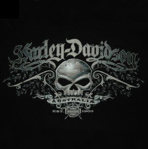 Harley Davidson Southern Cross Skull Famous Rock Shop Newcastle 2300 NSW Australia