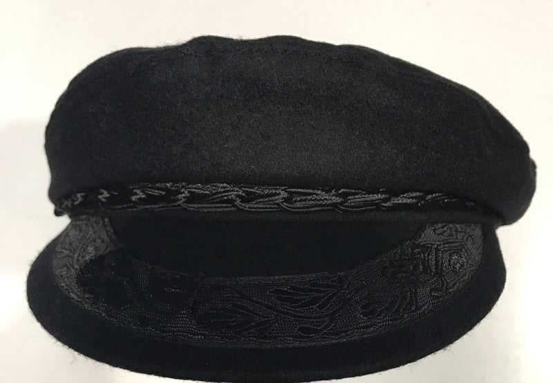 Greek Fisherman Cap Black  Famous Rock Shop Newcastle 2300 NSW Australia
