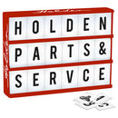 Holden Light Up Box W Letter