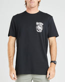 Hook Line & Drinker SS Tee Black H222M01008.