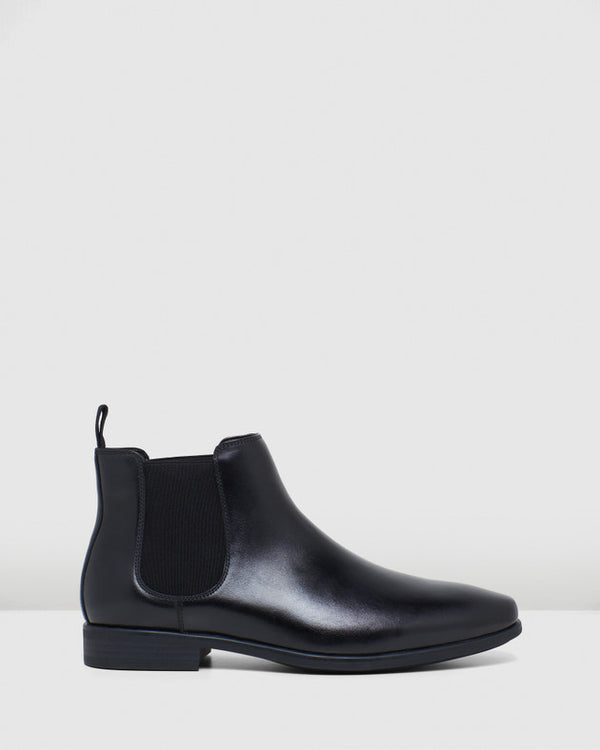 Hush Puppies Norris Black Boots