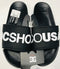 DC Shoes Slide Black White Men's ADYL100043 Famous Rock Shop Newcastle 2300 NSW Australia