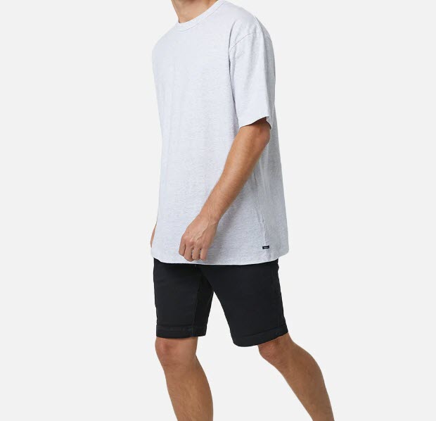 Industrie Skinny Fit The Drifter Cuba Short Spray Black