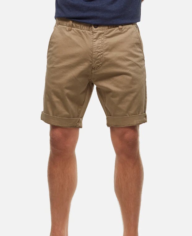 Industrie Slim Fit The Washed Cuba Short Washed Cinnamon