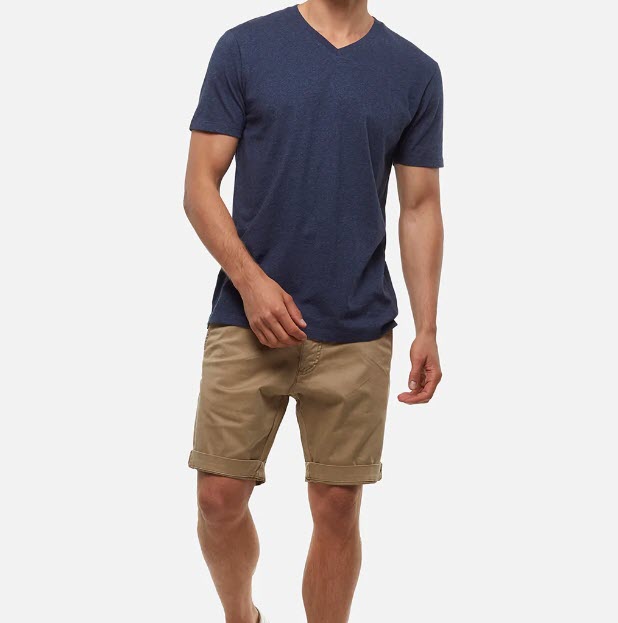 Industrie Slim Fit The Washed Cuba Short Washed Cinnamon
