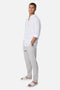 Industrie The Tennyson Linen Long Sleeve Shirt White