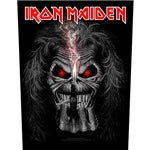 Iron Maiden Eddie Candle Finger Sew On Back Patch Famousrockshop