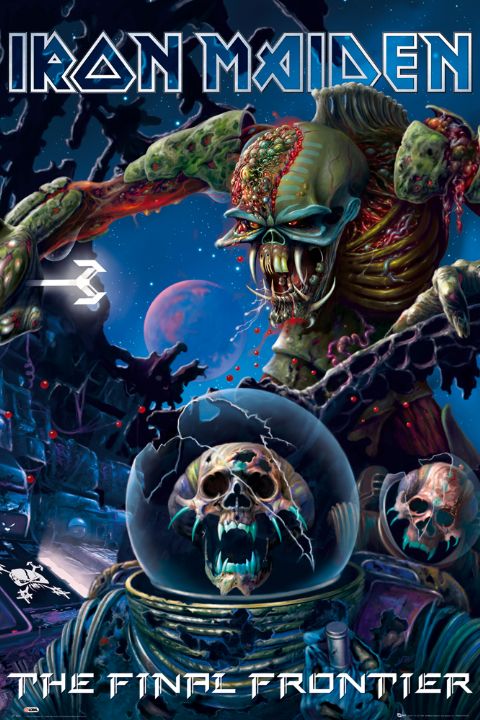 Iron Maiden Frontier Album Poster