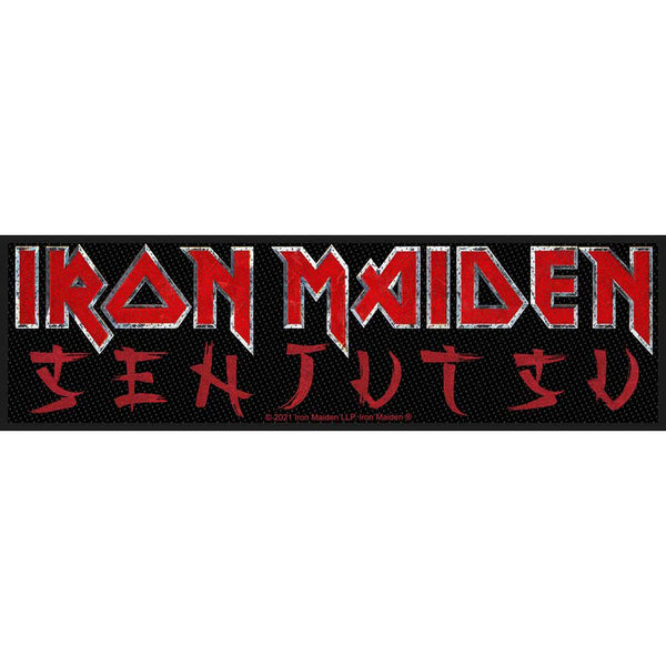Iron Maiden Senjutsu Logo Super Strip Patch