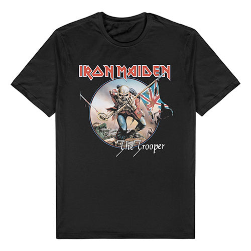 Iron Maiden The Trooper Unisex Tee Famousrockshop