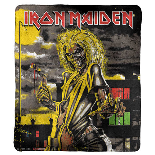 Iron Maiden Throw Rug