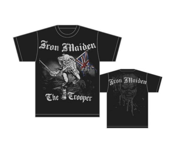 Iron Maiden - Sketched Trooper Unisex Tee T-Shirt