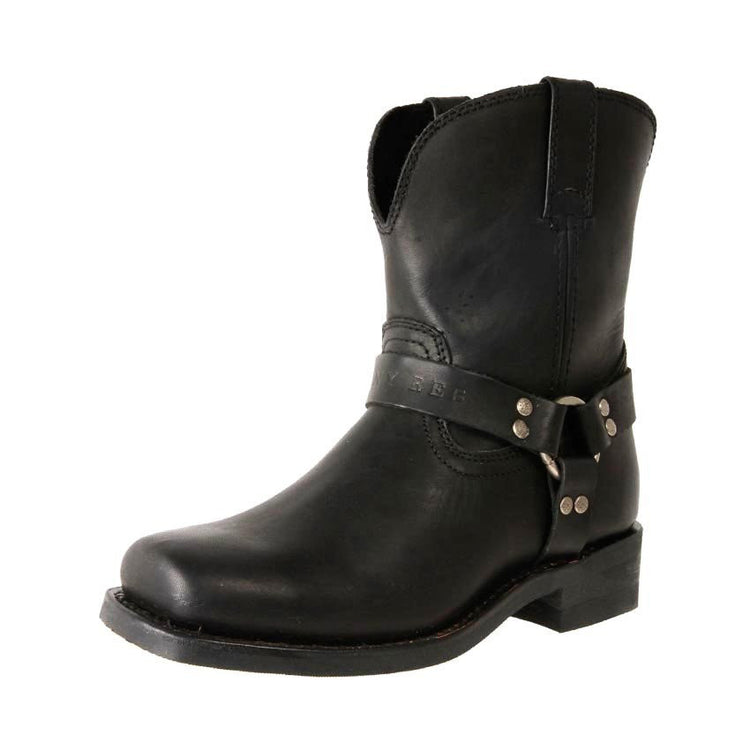 Jenny Reb Bounty Black Leather Boots JR28241